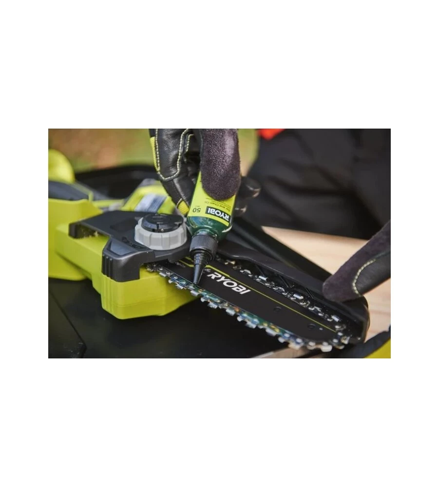 POTATORE A CATENA A BATTERIA RYOBI "RY18PS15A-0" BARRA 15 CM 18V, SOLO CORPO MACCHINA